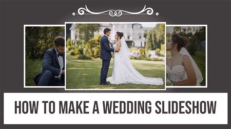 💍 How To Create A Wedding Slideshow Fast And Easy Youtube