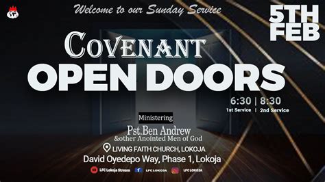 COVENANT DAY OF OPEN DOORS 2ND SERVICE 5TH FEBRUARY 2023 YouTube