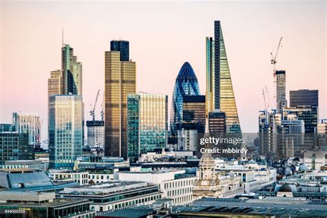 Skyscrapers In City Of London High Res Stock Photo Getty Images