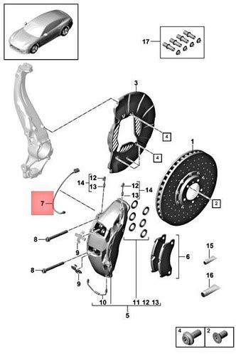 genuine porsche panamera  sender wire  ebay