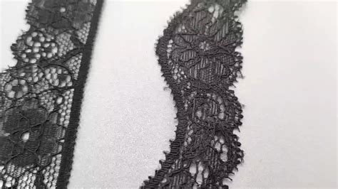 Elastic Lace Beautiful Sexy Stretch Lace Material For Lingerie Black Lace African Fabric