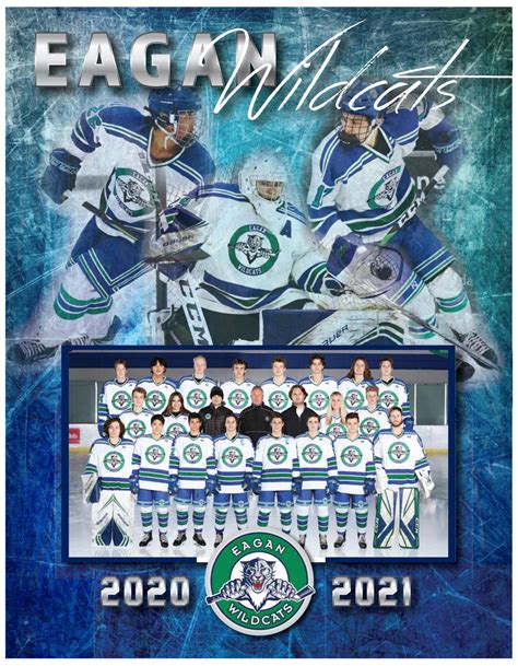 2020 2021 Official Eagan Wildcats High School Boys Hockey Game