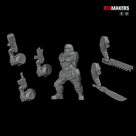 ALPHA TROOPS VETERAN COMMANDER – Wargame Exclusive