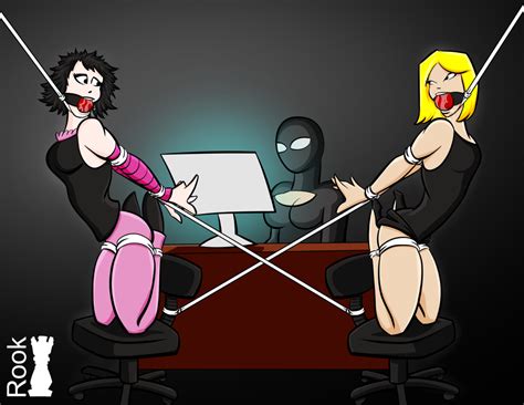 Dethany And Fi In Bondage Espionage By Rook Hentai Foundry