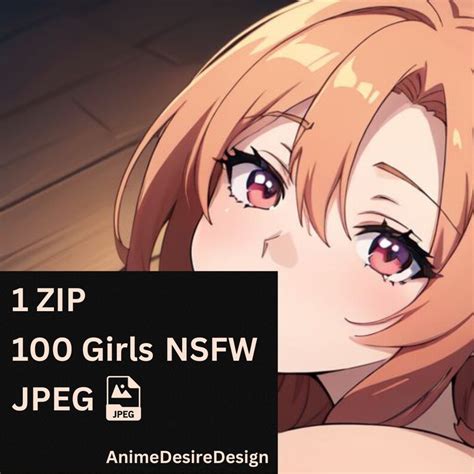 Beautiful NSFW Anime Girls Sexy Hot Nude Digital Art Bundle Sexual Pack Waifu Collection
