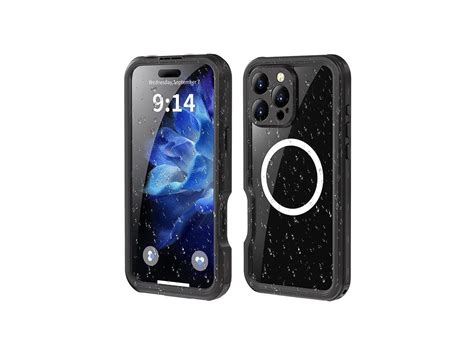 Magnetic Waterproof Case For Iphone 16 Pro Max Built In Screen