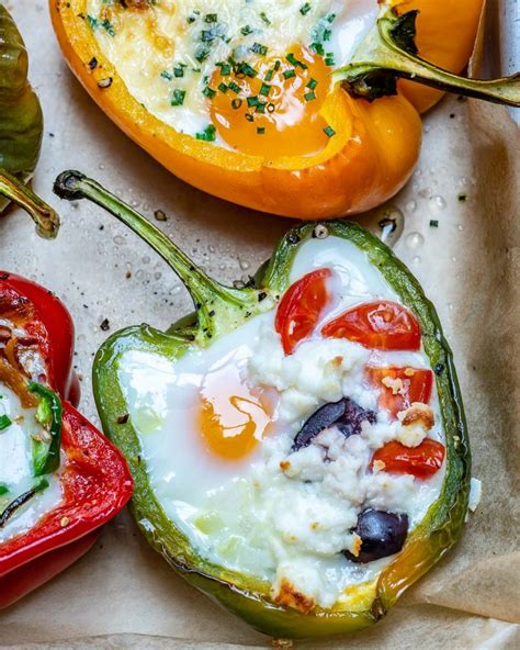 Egg Stuffed Breakfast Peppers Ways For Epic Clean Eating Anytime