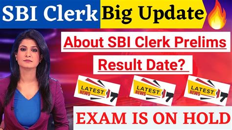 Sbi Clerk Prelims 2021 Result On 21st 25th July Sbi Clerk Prelims