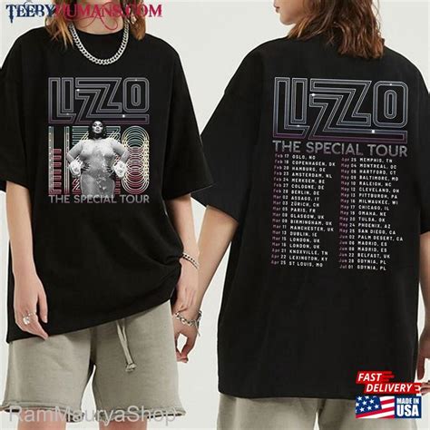 Lizzo Special Tour 2023 Shirt T Shirt Hoodie Teebyhumans