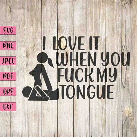 Fuck My Tongue Svg Sex Decal Sexy Svg Sexy Sticker Sexy Stickers Adult Svg Adult Stickers