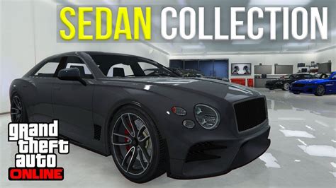 Sedan Car Collection With Real Life Cars GTA 5 Garage Tour YouTube