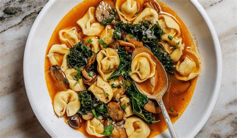 Tortellini In Mushroom Parmesan Broth Tried And True Recipes