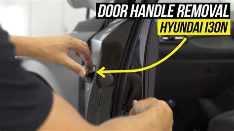 Door Handle Removal Hyundai I30n EXCLUSIVE WRAPS YouTube