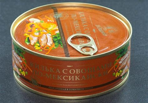 Килька обжаренная в томатном соусе по-мексикански 240г ЗА РОДИНУ
