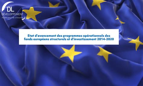 Etat d avancement des programmes opérationnels des fonds européens