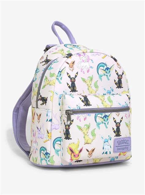 Loungefly Pokemon Eeveelutions Eevee Evolutions Floral Backpack Wallet