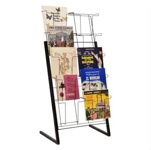 Buy Freestanding Brochure Display Wire Holder With Custom Designs