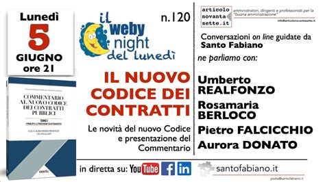 Un Commentario Al Nuovo Codice Dei Contratti YouTube