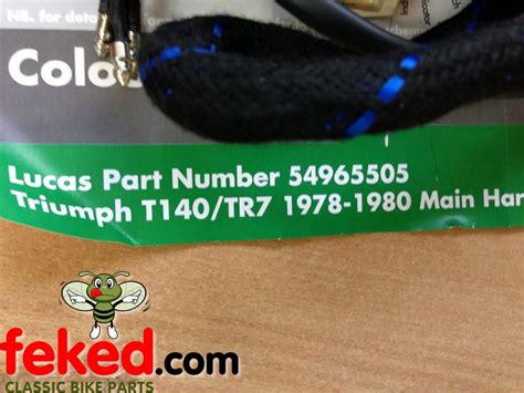 Triumph T140v 1978 Wiring Diagram