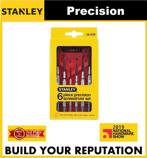 Stanley Precision Screw Driver 66 039 Small Screw Driver Set Heavy Duty