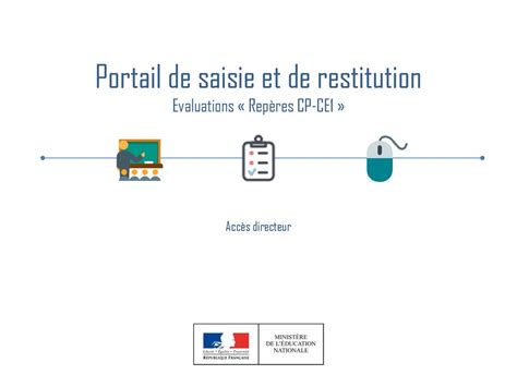 Portail de saisie et de restitution ppt télécharger