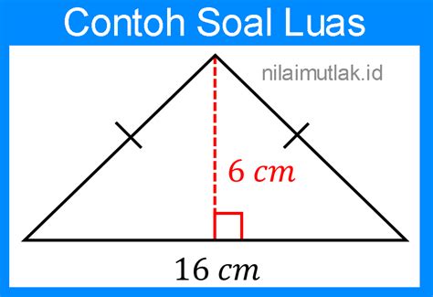 Rumus Luas Permukaan Segitiga Sama Kaki Simetri Putar - IMAGESEE