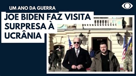 Joe Biden faz visita surpresa à Ucrânia YouTube