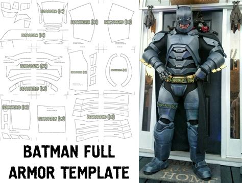 Printable Foam Armor Templates