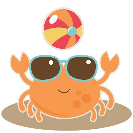 Beach Clip Art Colorful And Fun Designs For Your Projects