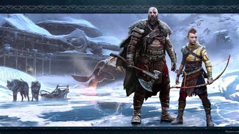 Fond d écran God of War Ragnarök animé images d arrière plan animées