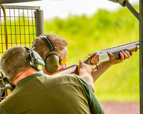 Trap Shooting Clay Pigeons