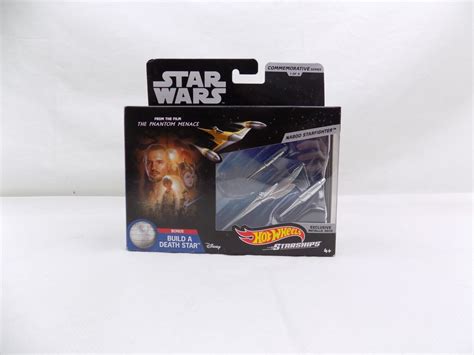 Brand New Sealed Star Wars Hot Wheels Naboo Starfighter Commemorative