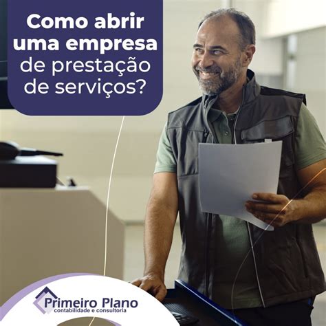 Como abrir uma empresa de prestação de serviços Primeiro Plano