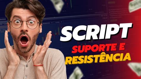 Script Suporte e Resistência para ajudar a criar listas na IQ Option