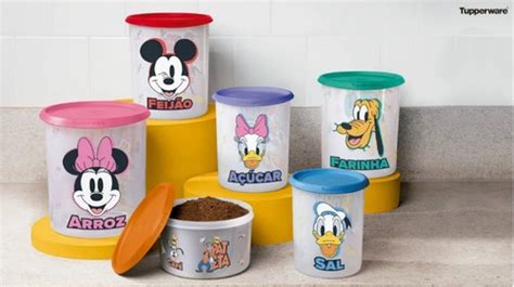 Tupperware Kit Instantanea Disney Lan Amento Parcelamento Sem Juros