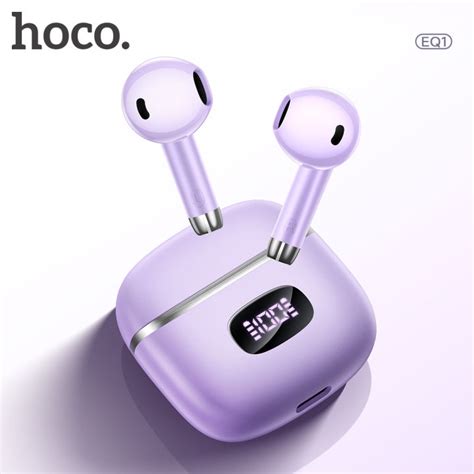 Hoco Eq1 Tws Wireless Bluetooth Earphone Bluetooth 53 Touch Control