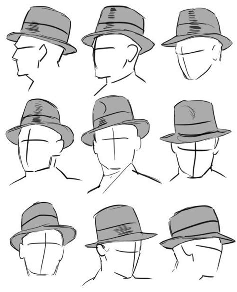 How To Draw A Fedora