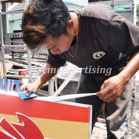 Produksi Dan Revisual Papan Nama Jogja Scm Advertising Jogja