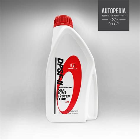 AUTOPEDIA Honda Genuine DPSF-II Dual Pump System Fluid (1L) | Shopee ...