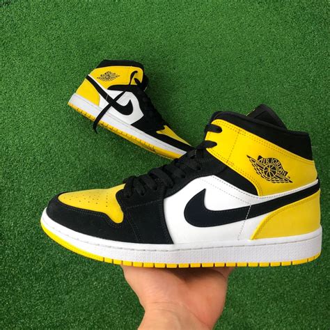 Jordan Brand Air Jordan 1 Mid SE Yellow Toe | Grailed