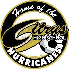 CITRUS-HS-HURRICANES.jpg Custom Car Magnet - Logo Magnet