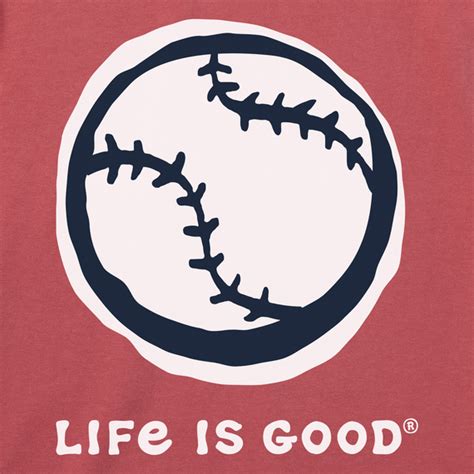 Men S Baseball Sketch Crusher Tee Life Is Good Official Site