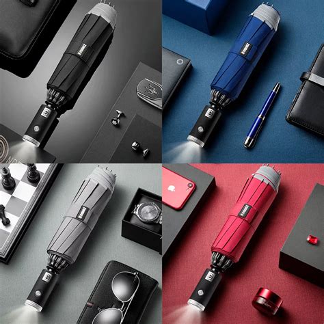 Зонт Zuodu Automatic Umbrella LED ZD-BL (Синий): купить по лучшей цене ...