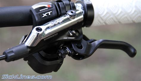 2012 Shimano XT brake lever detail - Sick Lines Gallery