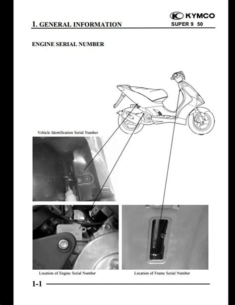 KYMCO Super9 50 Motocycle Service Repair Workshop Manual A Repair