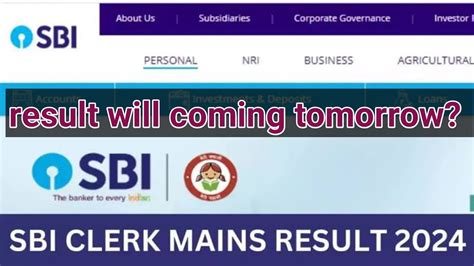 Sbi Clerk Mains Result Sbi Ja Mains Result Sbi Clerk Result