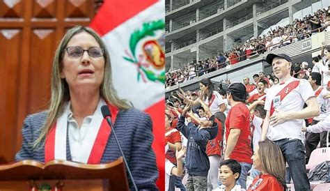 Perú Vs Ecuador María Del Carmen Alva Pide Aforo Del 100 Para El