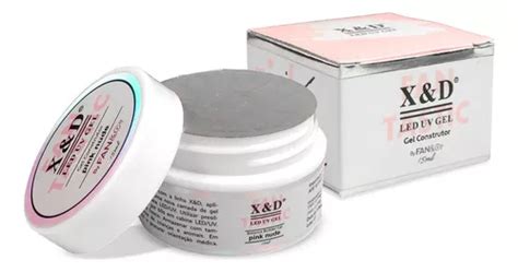 Gel Construtor Xed Led Uv Pink Nude Alongamento De Unha Gel Mercadolivre
