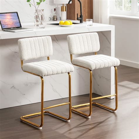 buy zesthouse mid century modern counter height bar stools  kitchen