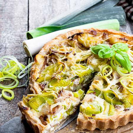 TARTE SALÉE aux POIREAUX et à la FETA – Casa Azzurra